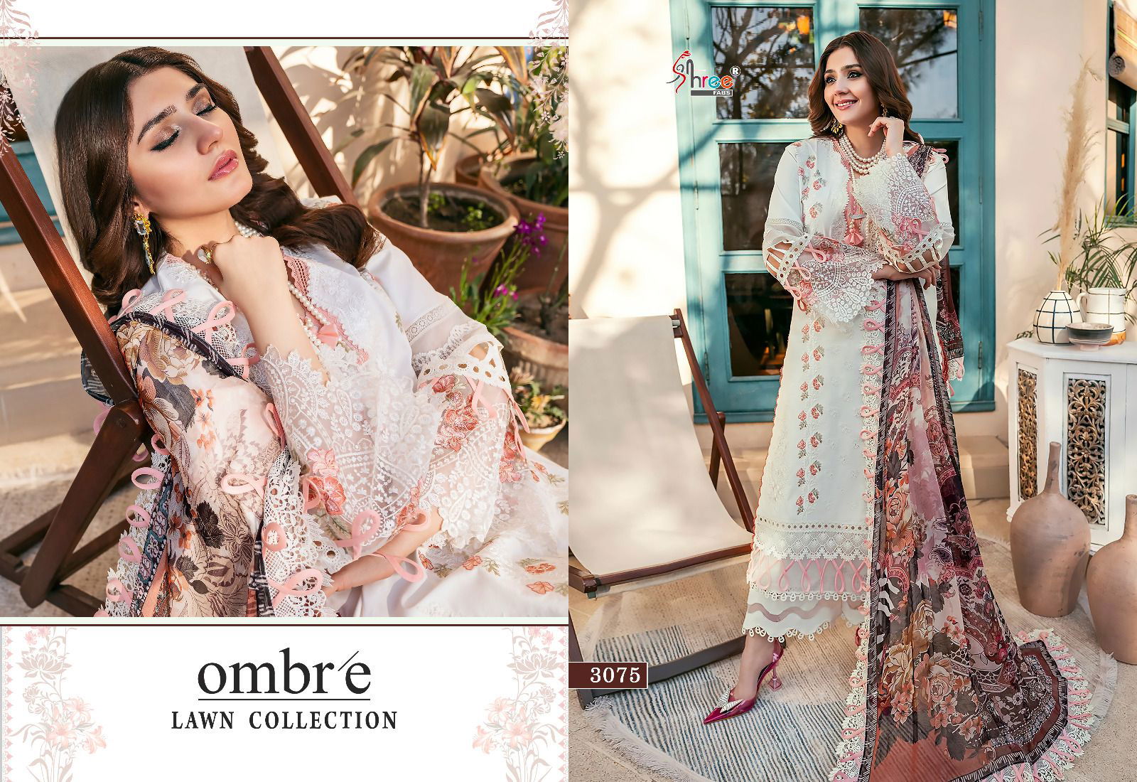 Ombre By Shree Designer Pakistani Suits Catalog